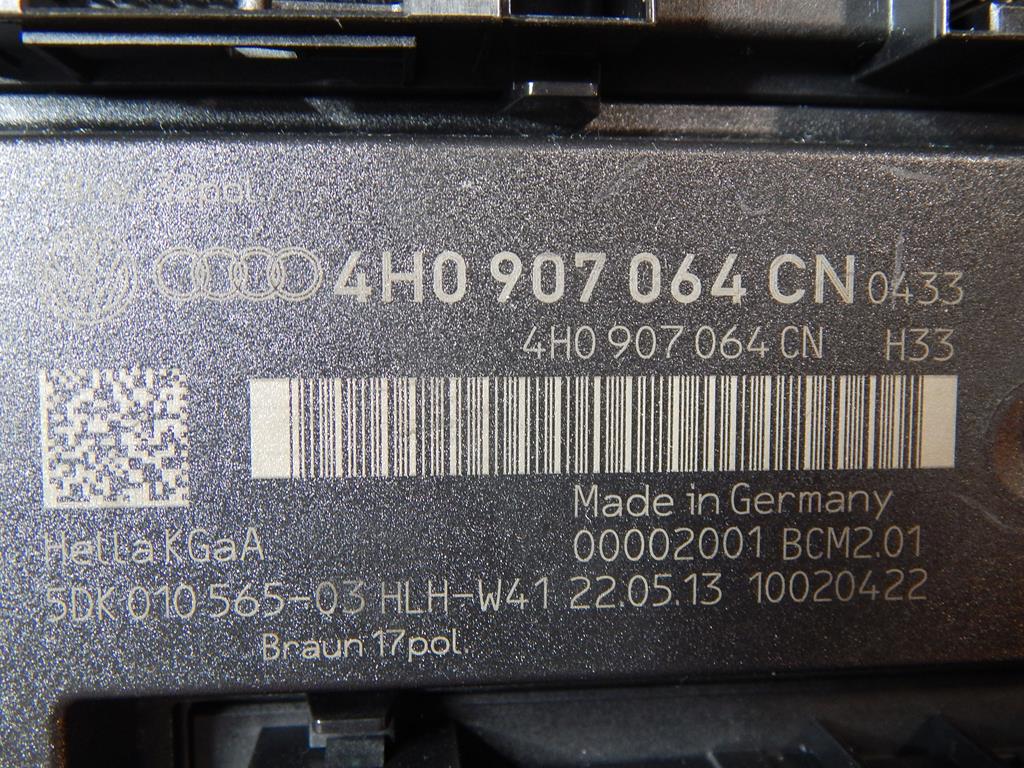 AUDI A6 C7 control unit KOMFORTU 4H0907064CN
