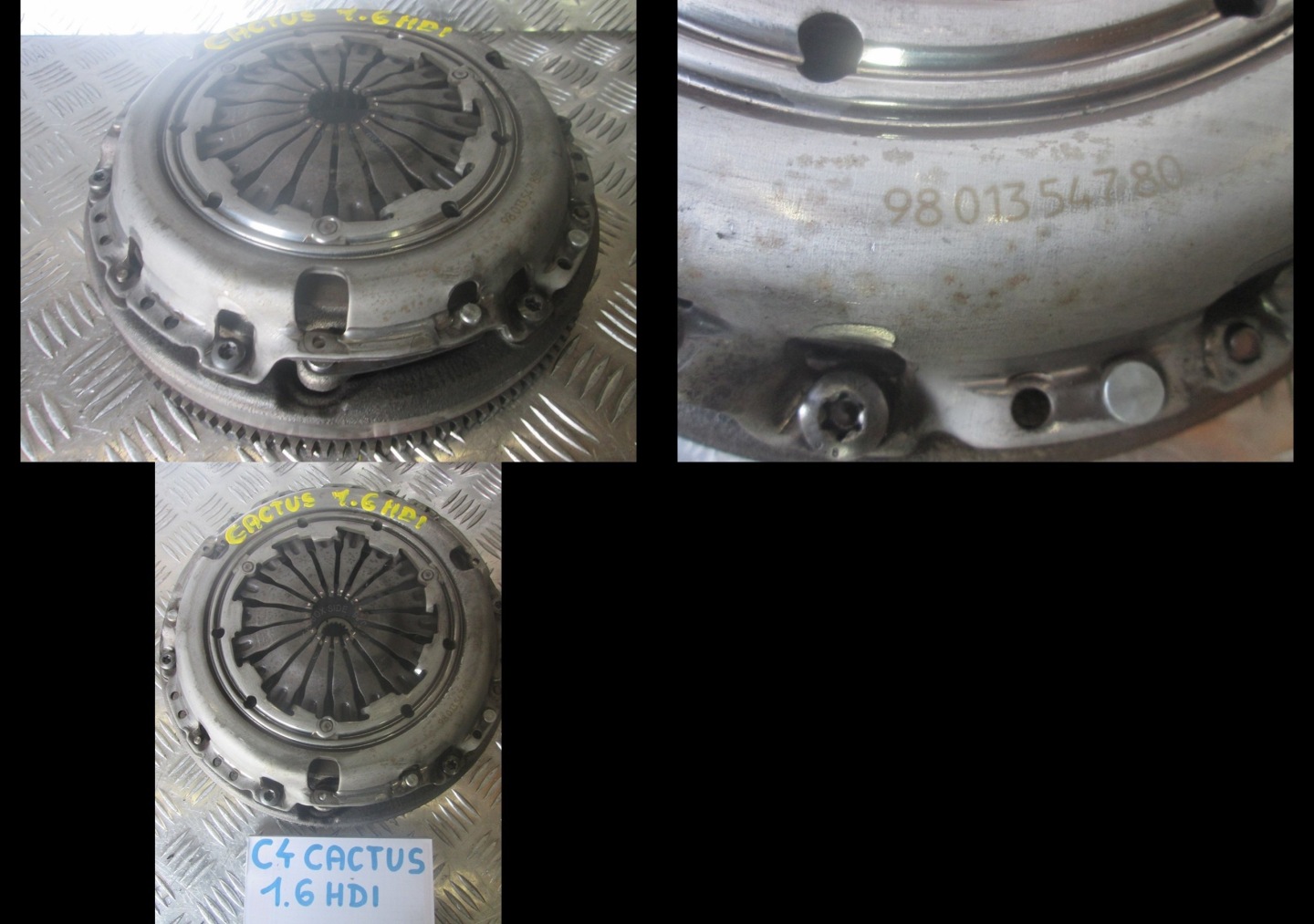 clutch CITROEN CACTUS 1,6HDI 9801354780