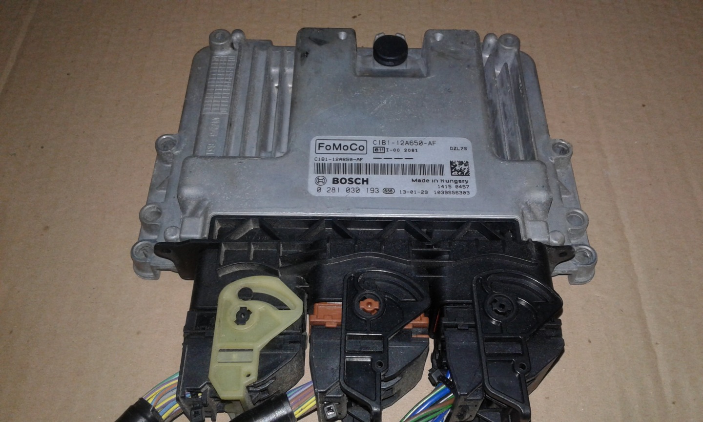 computer control unit C1B1-12A650-AF 0281030193 *K27