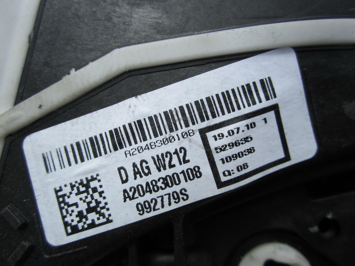 heating Mercedes W212 A204830010