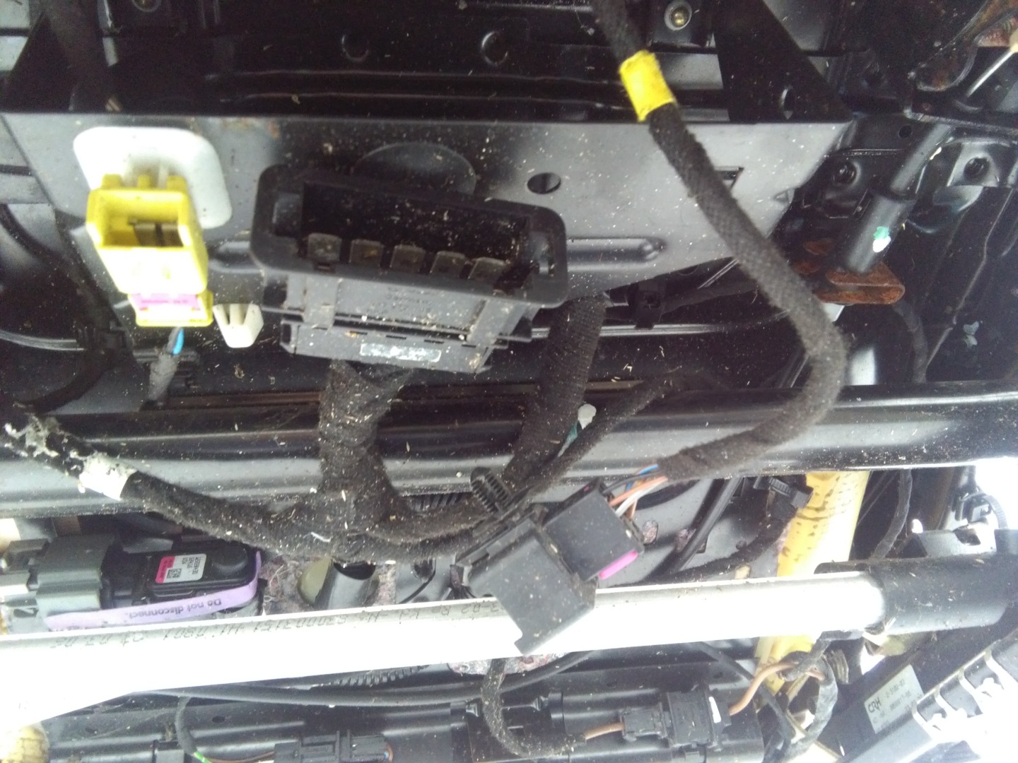 Siège Airbag VW TOUAREG 7L Droite WENTYLOWANY Module
