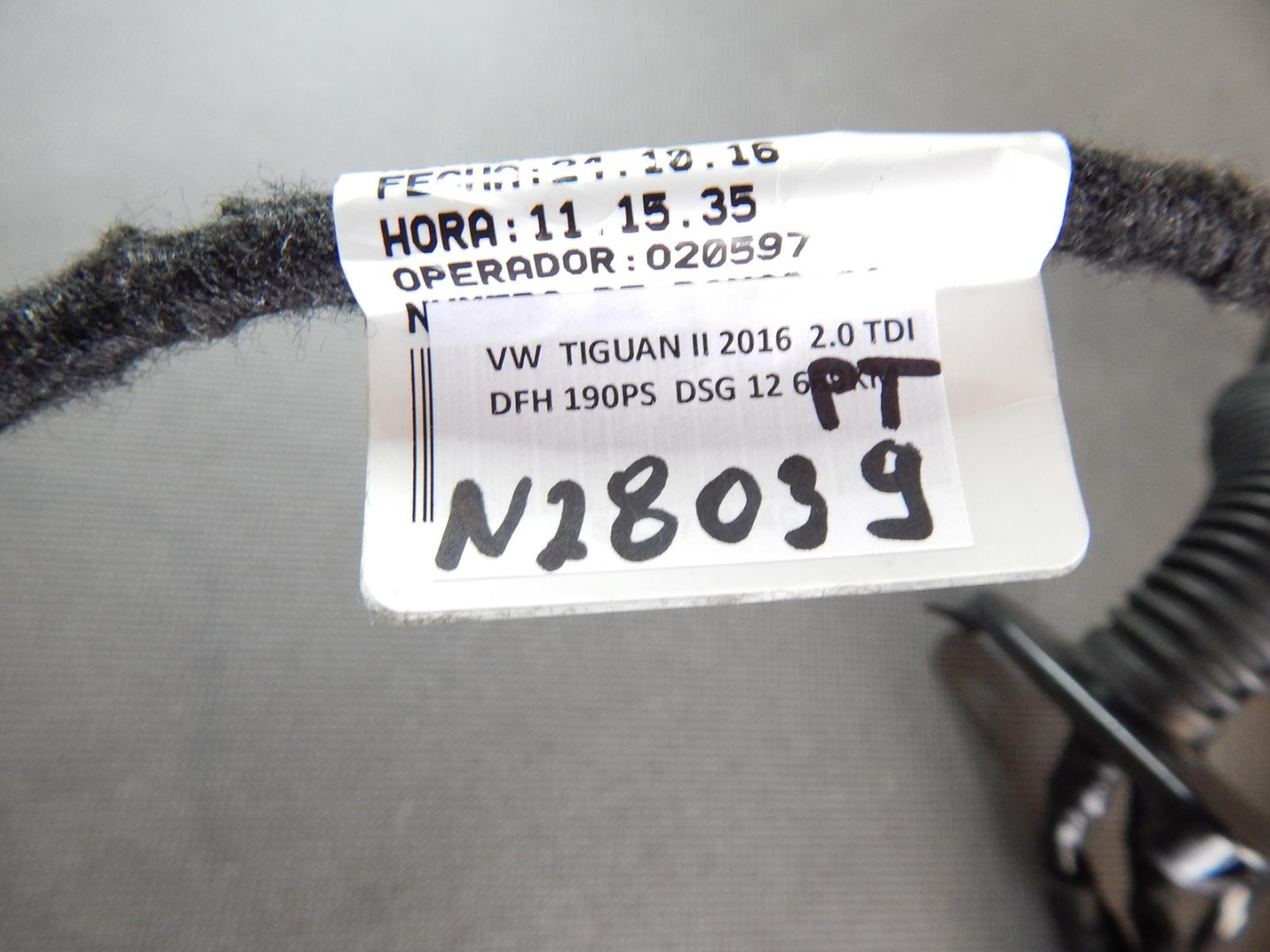VW TIGUAN II bundle door right rear part 5NL971694C
