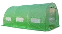 Tunel ogrodowy,foliowy, szklarnia 13,5 m² 450 x 300 cm zielony