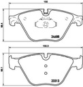 DISCS PADS BREMBO FRONT BMW 6 F06 F12 F13 348MM photo 3 - milautoparts-fr.ukrlive.com