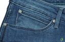 WRANGLER nohavice SLIM low waist blue MOLLY W28 L34 Stredová část (výška v páse) nízka