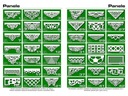Prelamované panely AŽUR dekoratívne obrazovky LASER č. 17 Kód výrobcu 00038