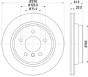 PADS DISCS SENSOR TEXTAR REAR BMW 5 E39 298MM photo 3 - milautoparts-fr.ukrlive.com