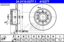 DISQUES SABOTS DE FREIN ATE ARRIÈRE - SEAT TOLEDO 3 253MM photo 2 - milautoparts-fr.ukrlive.com