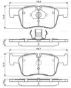 PADS BOSCH FRONT BMW 1 F20 3 F30 3 GT F34 300MM photo 2 - milautoparts-fr.ukrlive.com