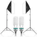 СТУДИЙНОЕ ФОТО 2 лампы SOFTBOX 50х50см, 2 штатива по 85Вт