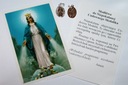 Польская серебряная чудотворная Медаль Непорочной Марии пр. 925 1,8 см 1,1 г маленький