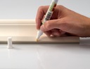 Ручка для ретуши CLEHO C22 264 из красного дерева