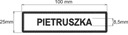 Фамилия на военную форму ИМЯ НАШИВКА идентификатор wz2010 US-21