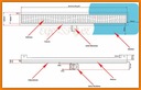 KESMET lineárny odtok 90cm nástenný kovový sifón Druh lineárny