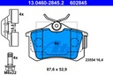 DISQUES SABOTS DE FREIN ATE ARRIÈRE POUR - RENAULT MEGANE II photo 3 - milautoparts-fr.ukrlive.com