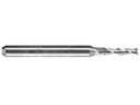 Frez VHM dwupiórowy cz. płaskie 0,9mm FREZARKA CNC