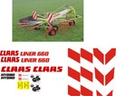 Наклейки Claas Liner 660