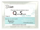 Формы для ногтей Elisium Quick Shape тип 2 120 шт.