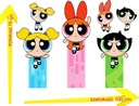 Наклейки на стену Powerpuff Girls Brawl, Fairy Tale, Brave,