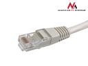 SIEŤOVÝ KÁBEL LAN PR. ETHERNET RJ45 UTP CAT5E 10M Farba sivá