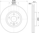 ПЕРЕДНИЕ ДИСКИ TEXTAR ДЛЯ FORD MONDEO IV MK4 300MM