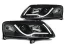 LAMPS GRILLES FOR AUDI A6 C6 4F FROM 04.2004 FOR 2008 LED XENON FOR DAYTIME photo 3 - milautoparts-fr.ukrlive.com