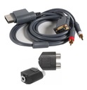 КАБЕЛЬ VGA XBOX 360 GOLD RCA + АУДИО РАЗЪЕМ 3,5 мм