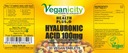 KYSELINA HYALURONOVÁ 100mcg Vitamín C Vege SILNÁ Značka Veganicity