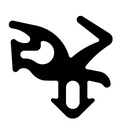 Uszczelka do okna okien okienna ALUPLAST S-1182