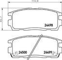 SABOTS DE FREIN TEXTAR ARRIÈRE CHEVROLET CAPTIVA OPEL ANTARA photo 2 - milautoparts-fr.ukrlive.com