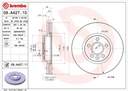 DISQUES I SABOTS DE FREIN BREMBO AVANT - FORD S-MAX photo 2 - milautoparts-fr.ukrlive.com