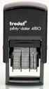 Самокрасящаяся печать даты TRODAT 4810 ISO BLACK