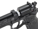 Wiatrówka Pistolet BERETTA M92FS BLACK Długość 21 cm