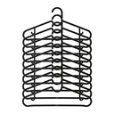 IKEA SPRUTTIG Вешалка для одежды 39см 10шт черный
