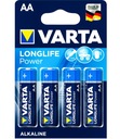 4 батарейки Varta Longlife Power ALKALINE LR06 AA