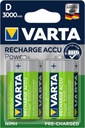 2X VARTA R20/D 3000 мАч !ИННОВАЦИОННЫЙ, ГОТОВЫЙ К ИСПОЛЬЗОВАНИЮ