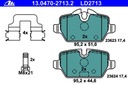 ATE CERAMIC SABOTS DE FREIN ARRIÈRE BMW 1 E81 E87 3 E90 CRACOVIE photo 2 - milautoparts-fr.ukrlive.com