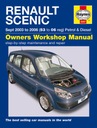 RENAULT SCENIC II ( 03-06 ) ОПИСАНИЕ РЕМОНТА И СТРОИТЕЛЬСТВА