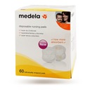 Одноразовые прокладки для груди Medela Absorbent Discreet, 60 шт.