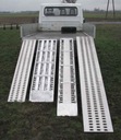 Алюминиевая напольная панель 240 мм. Половая доска Lohr ALU. Рампа Lawet.