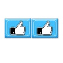 Прикольные наклейки на обувь свадебная 2 шт.