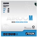 STIGA AIROC M 1.9 черная подкладка, Настольный теннис