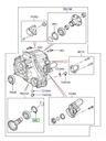 Simering reduktora Land Rover Discovery a Range Druh prevodovky Automatický