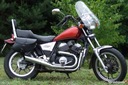 HONDA VT500C ТЕНЕВЫЕ ПЕРЕДНИЕ КРЫШКИ