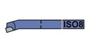 Токарный нож, прямая расточная оправка ISO8 NNWa 32x32 мм