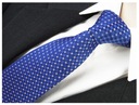 Классический мужской галстук из микрофибры из жаккарда к костюму василька GREG g45