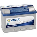 ACCUMULATEUR VARTA BLUE E43 12V 72AH 680A P+ photo 1 - milautoparts-fr.ukrlive.com