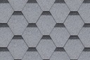 Битумная черепица MIDA Sonata Hexagonal Grey