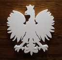 Орел из пенопласта, Герб Польши, 43 см