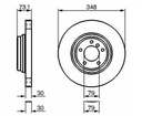 DISCS MIKODA 0421 BMW X1 E84 FRONT 348MM ........ photo 2 - milautoparts-fr.ukrlive.com